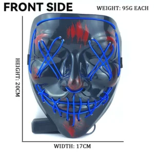 LumoMas™ Halloween LED Light Up Mask