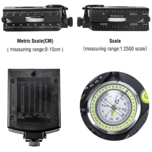 Military Aiming Navigation Compass