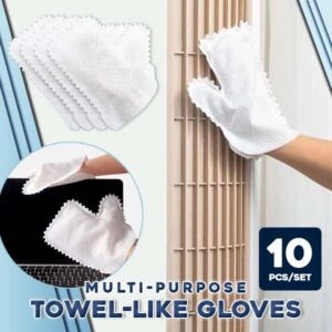 Multi-purpose Towel-like Cleaning Gloves