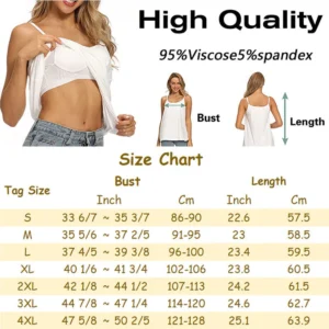 New Women Camisole With Built in Bra