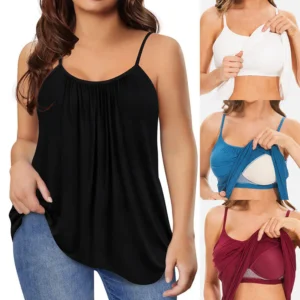 New Women Camisole With Built in Bra