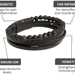 Oveallgo™ BalanceBead HumanicPlus MAXHematie Pärchen-Armband