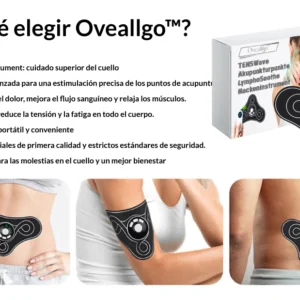 Oveallgo™ Instrumento Cervical LymphoSoothe con Acupuntura TENSWave