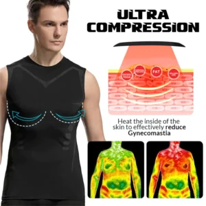 Oveallgo™ IntelliFit KUNZMAN Bulk Up Chest Compression Tank Top