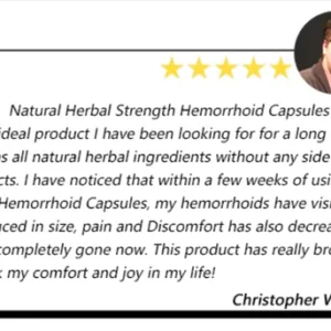 Oveallgo™ X Natural Herbal Strength Hemorrhoid Capsules