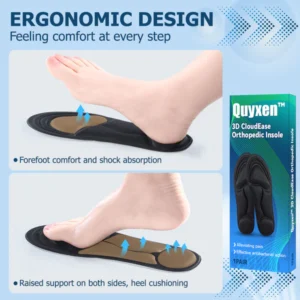 Quyxen™ 3D CloudEase Orthopedic Insole