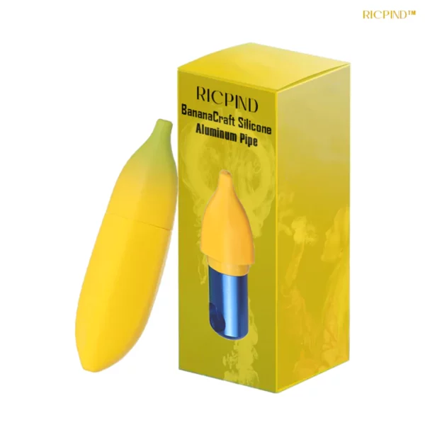 RICPIND BananaCraft Silicone Aluminum Pipe