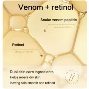 Retinol snake oil gold mask