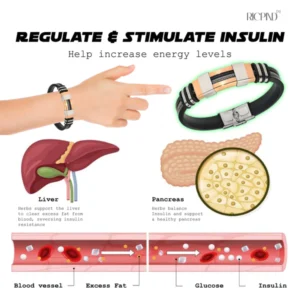 Ricpind ProRelief TitaniumION SugarControl Wristband