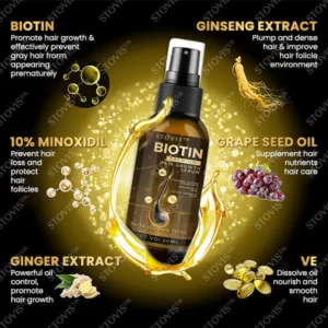 STOVIS™ Biotin Hair Booster