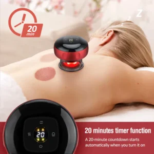 ScarFade™ Red Light Heat Therapy Lymphatic Drainage Massage Cup