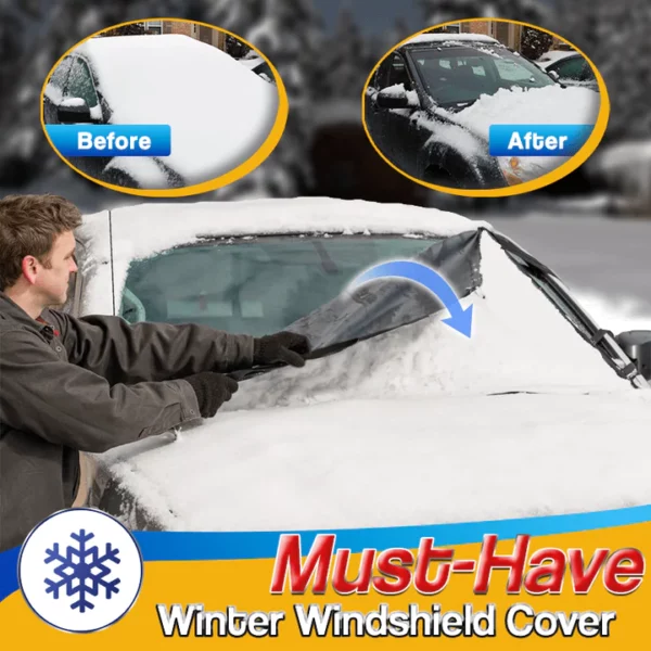 Snow Off Car Windshield Protective Cover