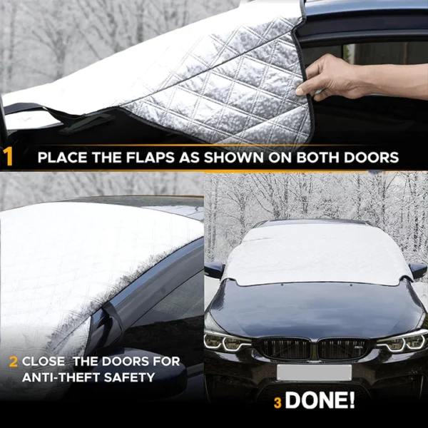 Snow Off Car Windshield Protective Cover