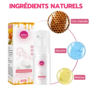 Softee™ Cire D'abeille Épilation Mousse