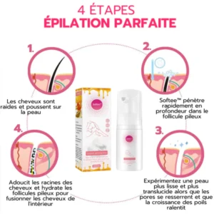 Softee™ Cire D'abeille Épilation Mousse