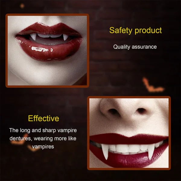 VampFlex™ Halloween Retractable Vampire Fangs