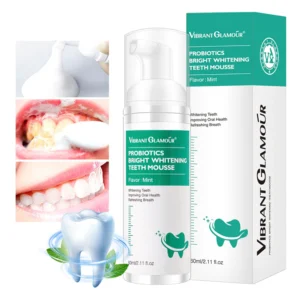 Vibrant Glamour™ Probiotics Bright Whitening Teeth Mousse