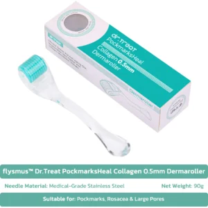 flysmus™ Dr.Treat PockmarksHeal Collagen 0.5mm Dermaroller