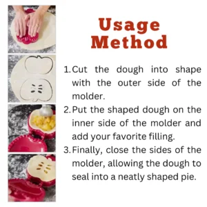 quiche™ One Press Halloween Pie Molder