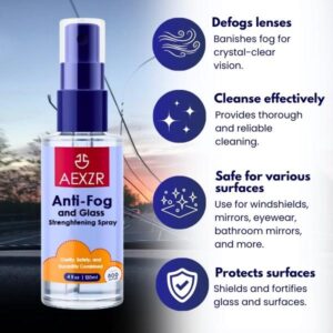 AEXZR™ Anti-Fog & Glass Strengthening Spray