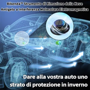 Bikenda™ Strumento di Rimozione della Neve Antigelo a Interferenza Molecolare Elettromagnetica