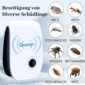 Ceoerty™ PestOFF Ultraschall-Schädlingsvertreiber