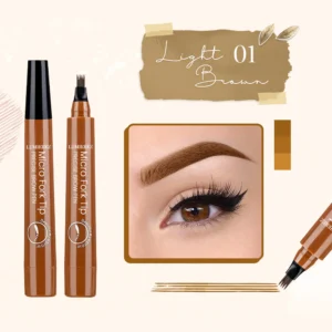 LUMIEREZ Micro Fork Tip Precise Brow Pen