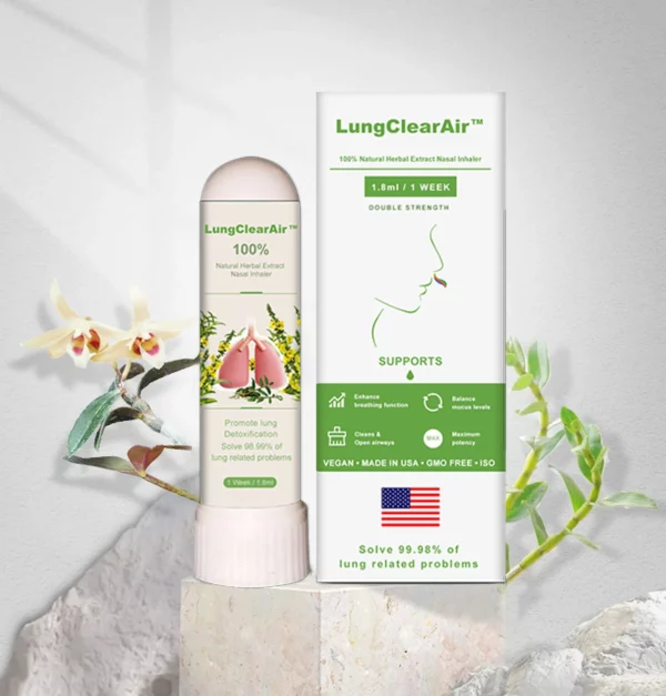 LungClearAir® Nasal Inhaler - Powerful Lung Support & Cleanse & Respiratory - Image 5