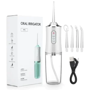 Portable Dental Irrigator - USB Rechargeable for Oral Care