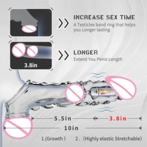 Reusable Hnbooka™penis extension vibrator