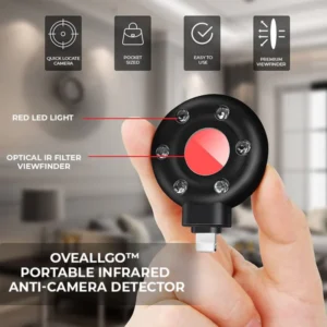 Seurico™ Portable Infrared Anti-camera Detector