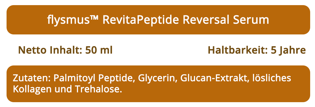 flysmus™ RevitaPeptide Umkehrserum
