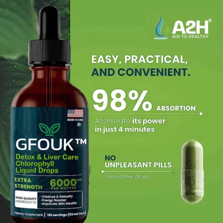 GFOUK™ Detox & Liver Care Chlorophyll Liquid Drops