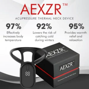 AEXZR™ Acupressure Thermal Neck Device