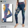 Fivfivgo™ Perfect Curve Shape Thermal Fleece Denim Jeggings