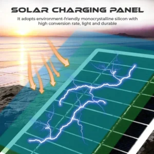 Fivfivgo™ Tragbares Solarladepanel