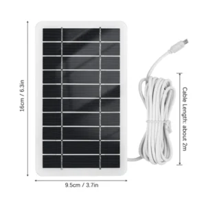 Fivfivgo™ Tragbares Solarladepanel