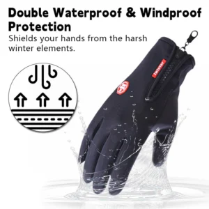 Fivfivgo™ Winter-Thermohandschuhe - Wasserdichtes Touchscreen