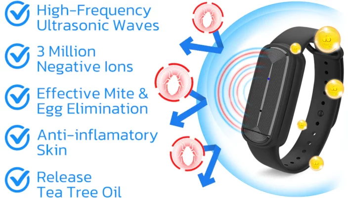 GFOUK™ BugsOFF High Frequency Ultrasonic Pest Bracelet - Image 3