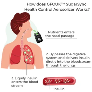 GFOUK™ SugarSync Gesundheit Kontrolle Aerosolizer