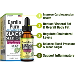 GFOUK™️ CardioPure TQ-5X Advanced Black Seed Oil