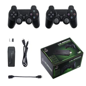 Gamestick Retro 2.0™ 4K mit 2 Wireless Controllern 10.000 Spiele