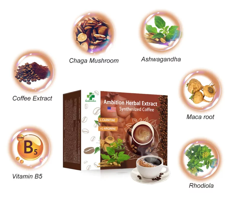 Hnbooka™Ambition Herbal Extract Synthesized Coffee - Image 5