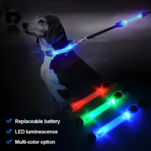 LED Safety Collar Attachment for Pets