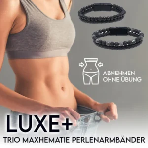 LUXE+ Trio MAXHematie Perlenarmbänder