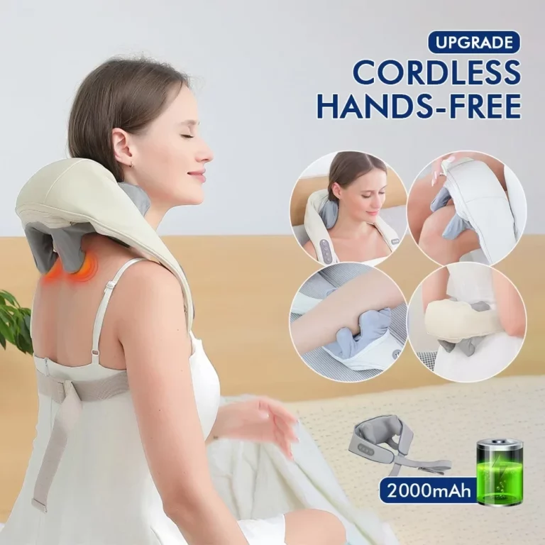 NECK & SHOULDER MASSAGER W/HEAT