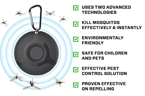 RICPIND Ultrasonic Pest Blocker Mini Guard Repellent