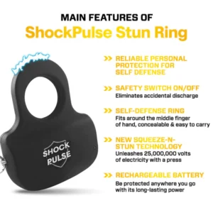 ShockPulse Heavy 25,000,000 Protector Stun Ring