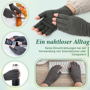 Sugoola™ Fern-Infrarot-Titan-Ionen-Arthritis-Therapie Wärme-Kompressionshandschuhe