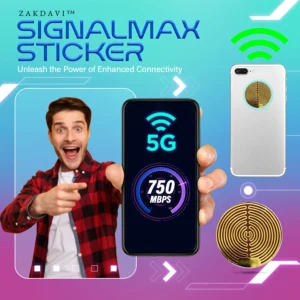 Zakdavi™ SignalMax Sticker - Power of Enhanced Connectivity